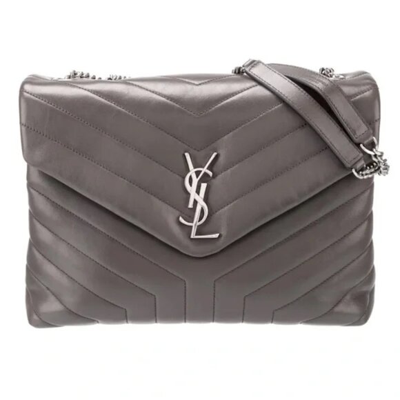 Saint Laurent Medium Monogram Y-Quilt Matelassé Loulou Bag - Great Condition!!!! - Picture 1 of 9